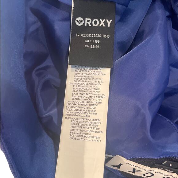 Roxy Snowboard Pants Womens Large 10K Slim Fit Stretch Ski Wintersports Purple - Picture 13 of 15